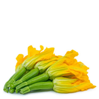 Flor de Calabacín con "mini calabacín" (Bandejas de 6 unds)